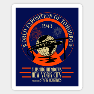 World Exposition of Tomorrow 1943 Sticker